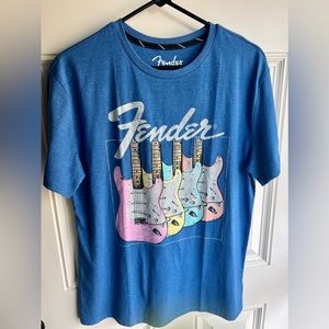 NWOT!! BOYS Fender branded T-shirt